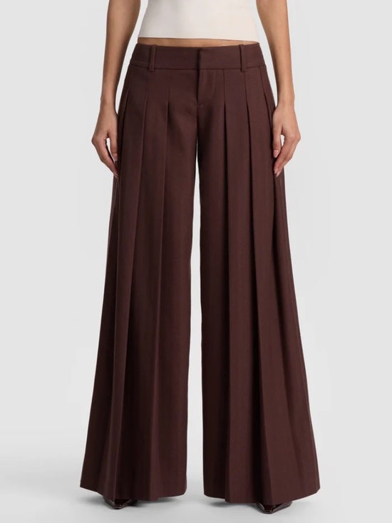 Alice + Olivia Denim - SIMON PLEATED TROUSER